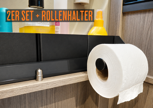 Bathroom Organizer for Pössl & Globecar – 2WIN R, Roadcruiser, Globescout | Campervan Bathroom Storage