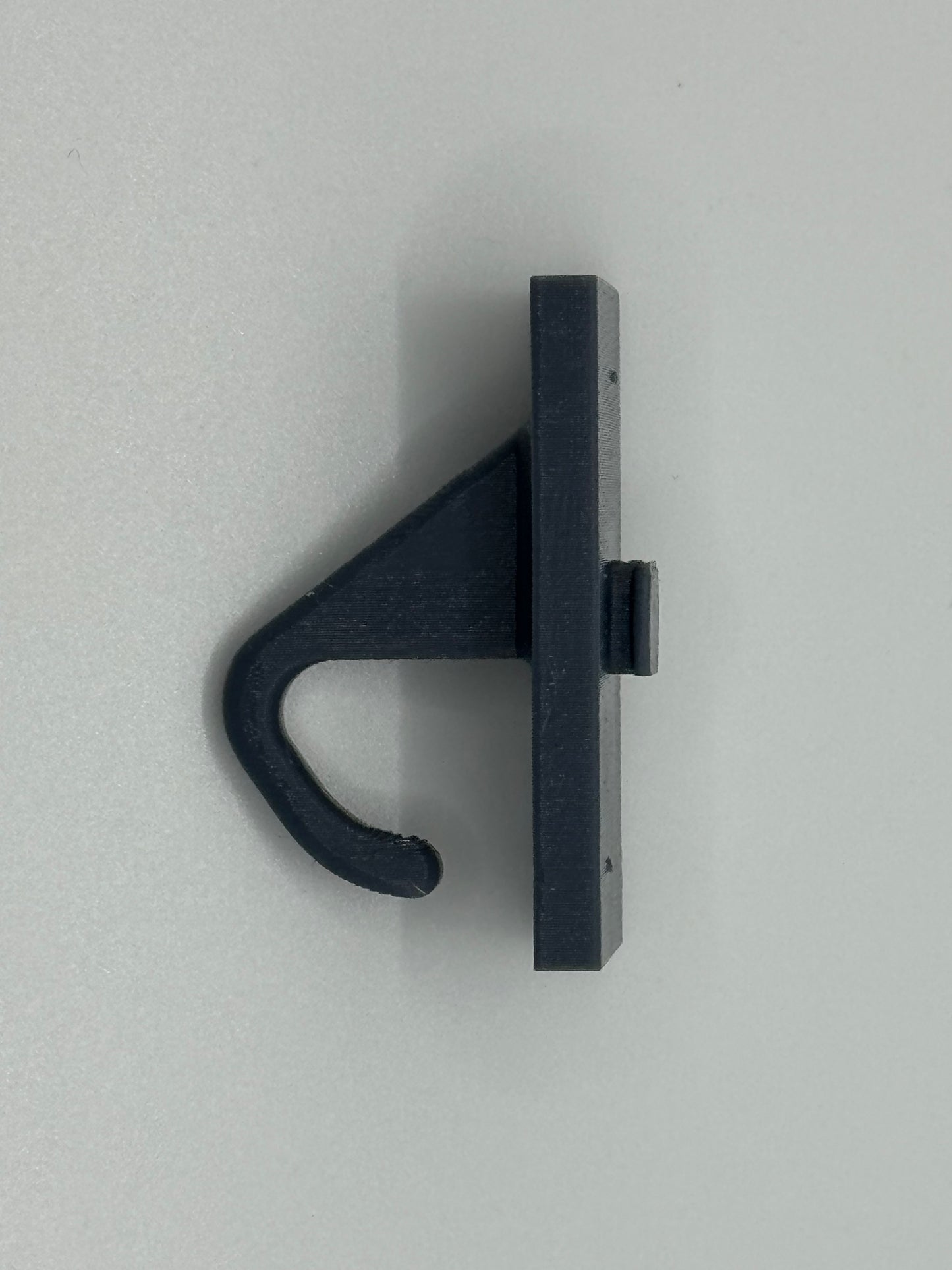 Schlüsselhalter-Haken 2er-Set für Stromschiene Praktische Aufbewahrung Vanlife Wandorganizer Industrie-Design Camper Zubehör Ordnung|3dPrints4Vans