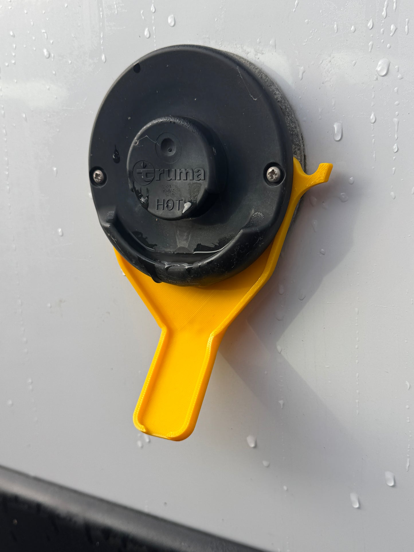 Kondenswasserableitung-Tropfschutz ohne Nase für Vans/Camper mit Truma-Heizung– keine hässlichen Wasserspuren mehr am Auto|3dPrints4Vans