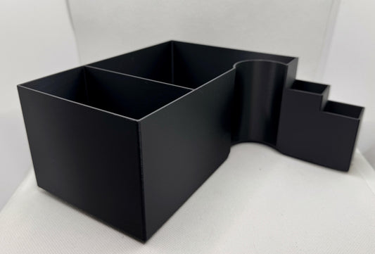 Aufbewahrungsbox Bad – praktische extra Ablage am Waschbecken für Van Camper Wohnwagen Wohnmobil mit Raumbad | 3dPrints4Vans