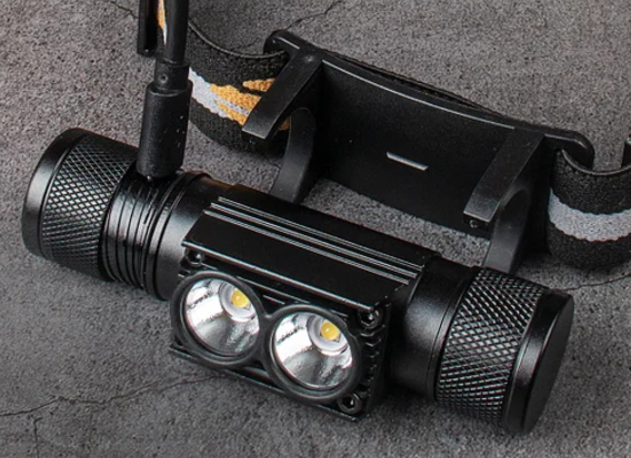 Sofirn D25S LED-Lampe (mit Halter zur Befestigung an GoPro-Halterungen)|3dPrints4Vans