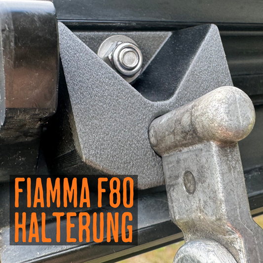 Fiamma F80 Stüzfußhalterung aus hochstabilem PA-CF 2er Austauschset (Set links und rechts) Ersatzteil deutlich stabiler als Originalteil|3dPrints4Vans