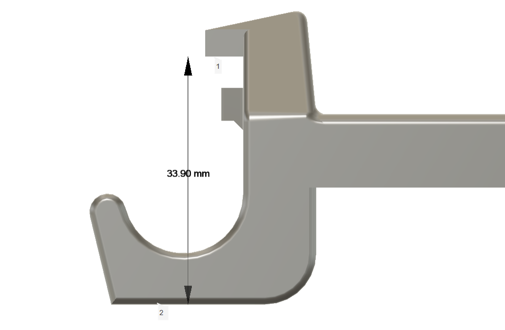 Quick-Clip Halter für den Dinetten-Tisch im Camper Van (Roller Team Kastenwagen und ähnliche) 2er Set