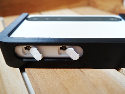 Router Halterung für ZTE U50 – zum Schrauben oder Kleben, Wohnmobil & Camper Router Halter, 5G WLAN stabile Befestigung