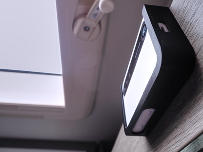 Router Halterung für ZTE U50 – zum Einhängen ohne Bohren, Router Halter Wohnmobil Camper Van, 5G WLAN Router Halterung