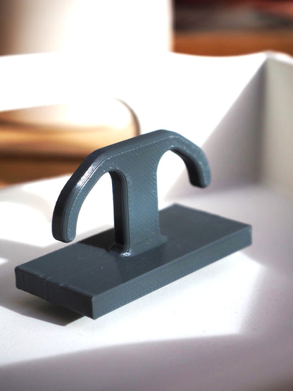 2x Doppel-Haken für Stromschiene, Camping, Wohnmobil, Wohnwagen, Aufbewahrung und Ordnung, Deko, 3D Druck, Halterung, Haken, Urlaub, Vanlife