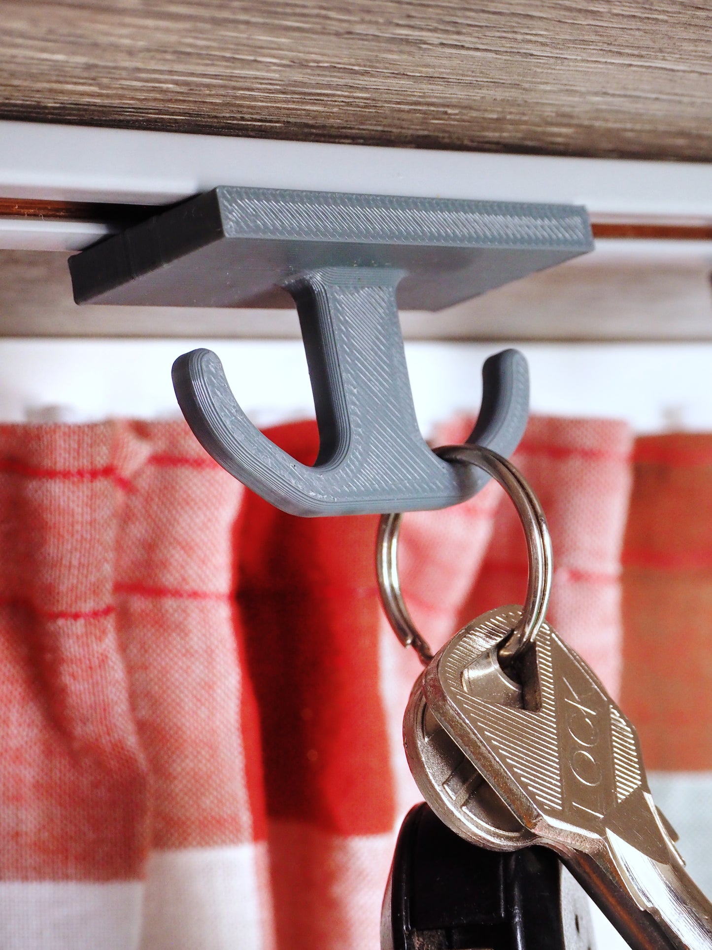 2x Doppel-Haken für Stromschiene, Camping, Wohnmobil, Wohnwagen, Aufbewahrung und Ordnung, Deko, 3D Druck, Halterung, Haken, Urlaub, Vanlife