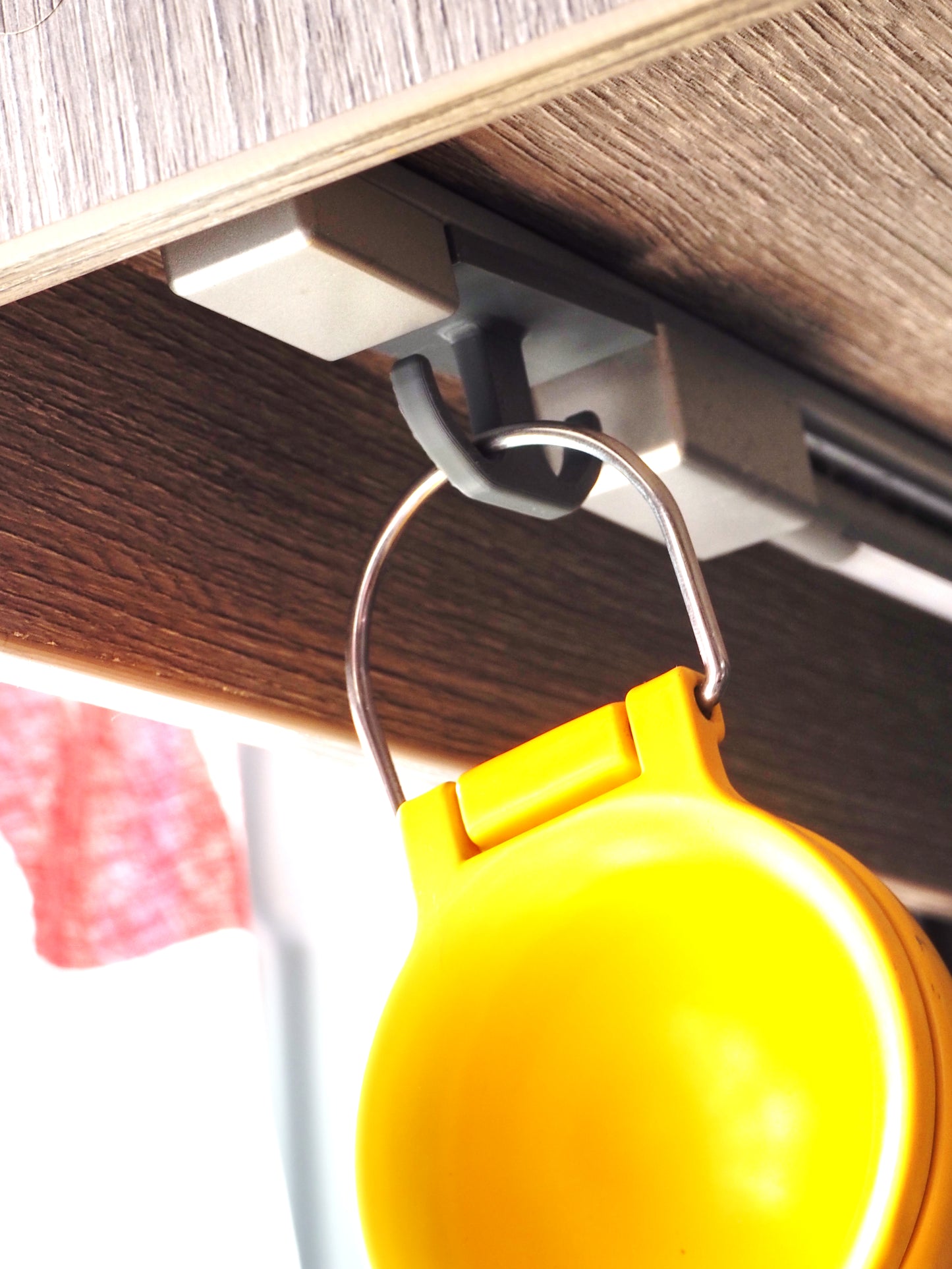 2x Doppel-Haken für Stromschiene, Camping, Wohnmobil, Wohnwagen, Aufbewahrung und Ordnung, Deko, 3D Druck, Halterung, Haken, Urlaub, Vanlife