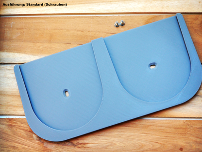 Gasflaschen Halter für 2 Gasflaschendeckel – Camper mit Truma Level Control Halter, Ordnung im Gaskasten, Camping Zubehör Vanlife -Gasdeckel
