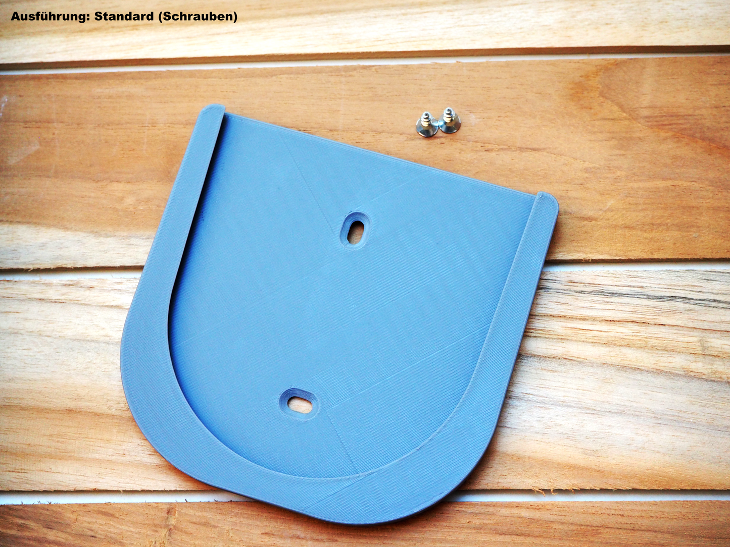 Gasflaschen-Deckel Halter für Wohnmobil & Van, Halter für 1 Gasflaschendeckel optional mit Truma Level Control Halter, Kleben oder Schrauben