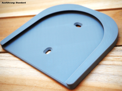Gasflaschen-Deckel Halter für Wohnmobil & Van, Halter für 1 Gasflaschendeckel optional mit Truma Level Control Halter, Kleben oder Schrauben
