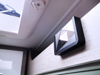 Router Halterung für Netgear AirCard 785 zum Einhängen – ohne Bohren, WLAN Router Halter für Wohnmobil, Camper & Van