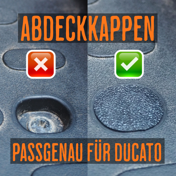 Abdeckkappen Ducato Einstiegsstufe (4er Set) – Trittstufe Abdeckung Wohnmobil & Camper | Fiat Ducato, Jumper, Boxer