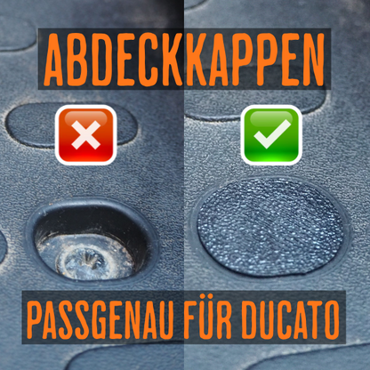 Abdeckkappen Ducato Einstiegsstufe (4er Set) – Trittstufe Abdeckung Wohnmobil & Camper | Fiat Ducato, Jumper, Boxer