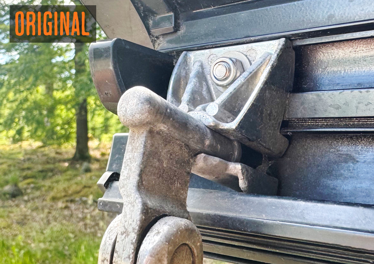 Fiamma F80 Stüzfußhalterung aus hochstabilem PA-CF 2er Austauschset (Set links und rechts) Ersatzteil deutlich stabiler als Originalteil|3dPrints4Vans