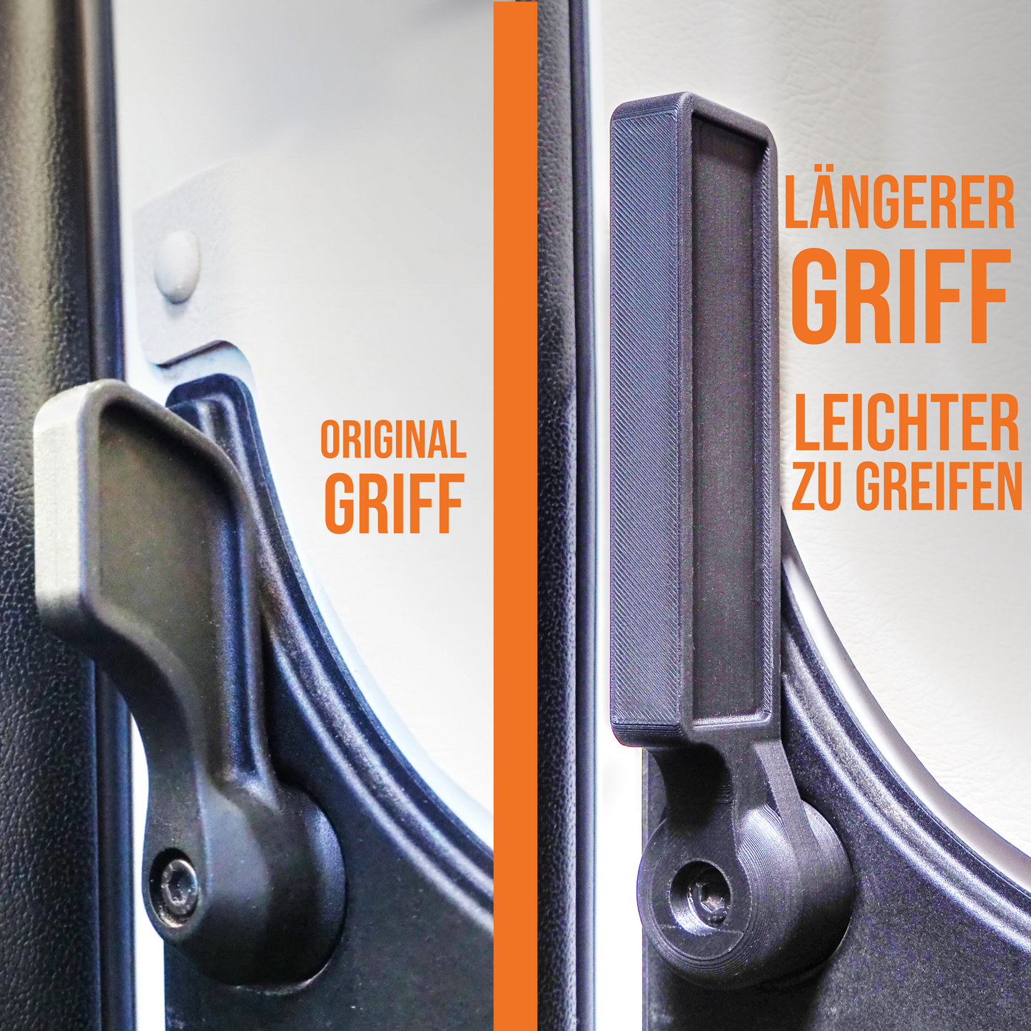 Schiebetür Griff innen für Fiat Ducato / Citroen Jumper / Peugeot Boxer – ergonomischer Türgriff Camper Van Upgrade ab 2006 (X250 X290)
