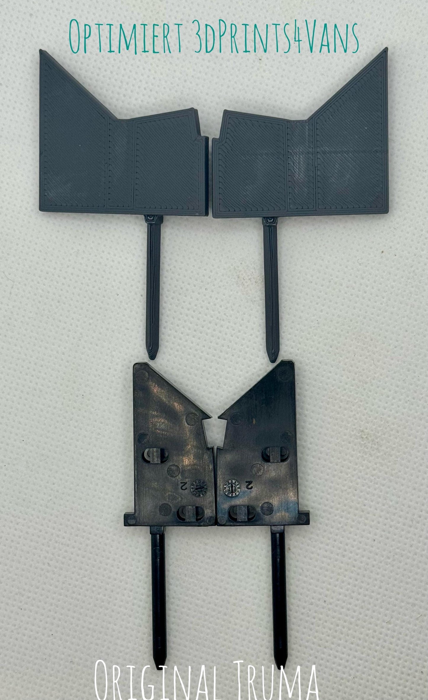 Montageklammern für Truma iNet X – Set zur einfachen Installation bei Wandstärken bis 36mm|3dPrints4Vans