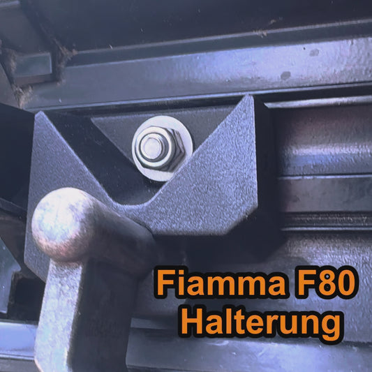 Fiamma F80 Stüzfußhalterung aus hochstabilem PA-CF 2er Austauschset (Set links und rechts) Ersatzteil deutlich stabiler als Originalteil|3dPrints4Vans