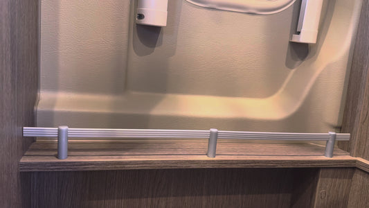 Bad Organizer Pössl & Globecar (2WIN R, Roadcruiser, Globescout) passgenaue Box für Fensterbereich im Kastenwagen Ordnungssystem ohne Bohren