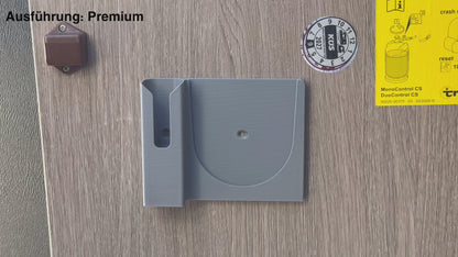 Gasflaschen-Deckel Halter für Wohnmobil & Van, Halter für 1 Gasflaschendeckel optional mit Truma Level Control Halter, Kleben oder Schrauben