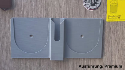 Gasflaschen Halter für 2 Gasflaschendeckel – Camper mit Truma Level Control Halter, Ordnung im Gaskasten, Camping Zubehör Vanlife -Gasdeckel